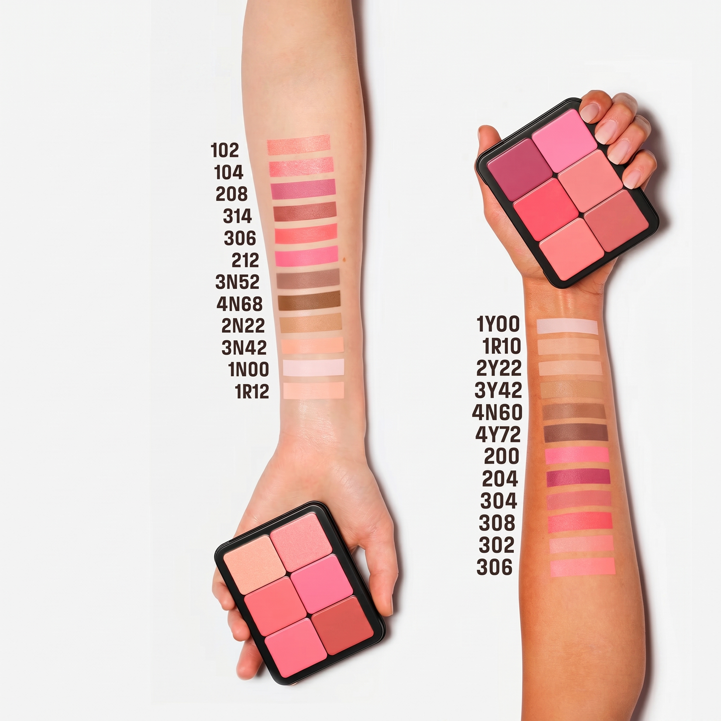 FOCALLURE Palette anti-cernes 12 couleurs édition Carla Secret